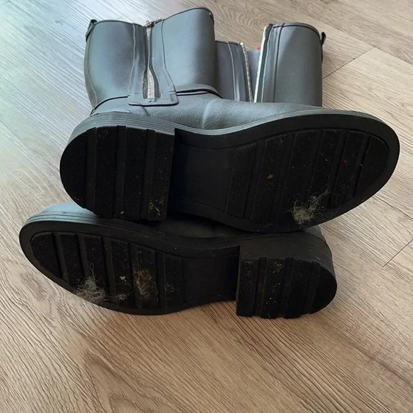 Rag & Bone Rain Boots Black - Picture 5 of 6